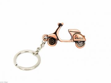 Schlüsselanhänger Vespa Metal verkupfert