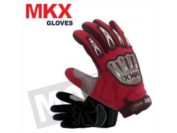 Handschuhe Cross Rot