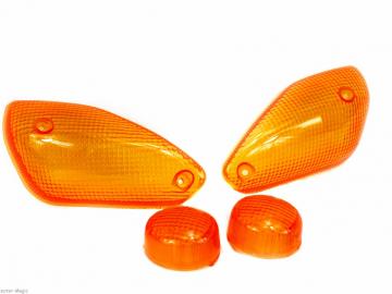 Blinkerglas Set Orange Hinten MBK Nitro Yamaha Aerox