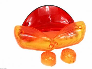 Blinkerglas Set mit Rücklicht MBK Nitro Yamaha Aerox