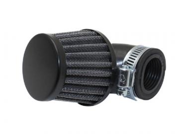 Rennluftfilter KN 45° 28mm Schwarz