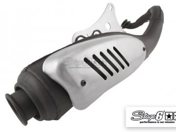 Auspuff Stage6 Street für Minarelli liegend LC