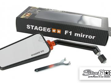 Spiegel Stage6 F1 links M8 Carbon-look glanz