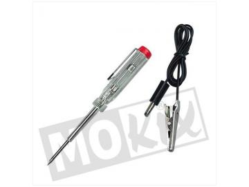 Spannungsprüfer Phasenprüfer mit Kabel 6-12 Volt