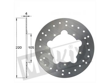 Bremsscheibe Gilera DNA 240x125x4