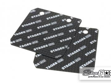 Stage6 Carbon Membranzungen 45° 0,35mm für Minarelli liegend