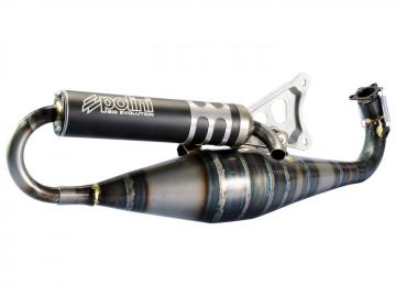 Auspuffanlage Polini Big Evo 70ccm TWD Minarelli liegend