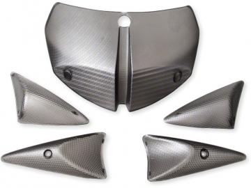 Blinkerglas Set mit Rücklicht Carbon Optik Peugeot Speedfight 2