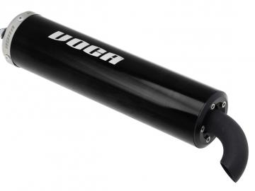 Endschalldämpfer Alu Schwarz Voca Combat & Sabotage