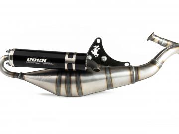 Auspuff Voca Sabotage V2 Schwarz Piaggio