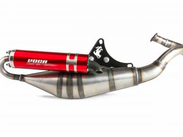 Auspuff Voca Sabotage V2 Rot Piaggio