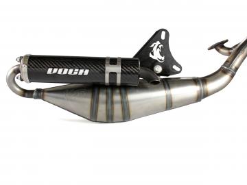 Auspuff Voca Sabotage V2 Carbon Minarelli liegend