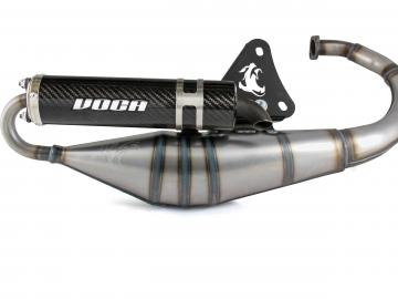 Auspuff Voca Sabotage V2 Carbon Minarelli stehend