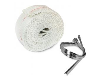 Thermoband bis 1000°C 50mmx3000mm Weiß