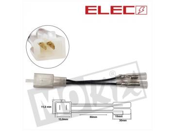 Elektrostecker 2Pin auf 2 Kabel