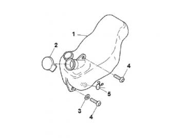 Explosionszeichnung Öltank MBK Nitro Yamaha Aerox
