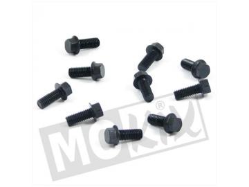 Schraube Sechskant M6x15 Schwarz 1Stück