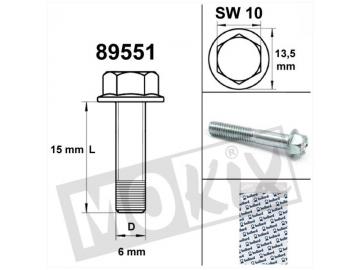 Schraube Sechskant M6x15