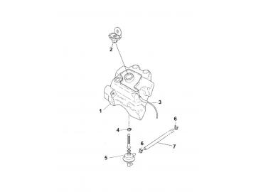 Explosionszeichnung Benzintank MBK Nitro Yamaha Aerox