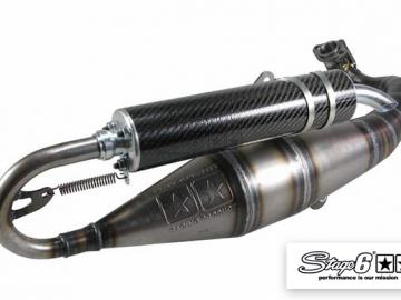 Auspuff Stage6 R1200 Race für Peugeot liegend