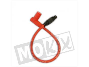 Zündkabel Racing Rot mit Kerzenstecker Universal