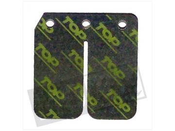 Carbon Membranplättchen 0,3mm Top Performance Peugeot stehend