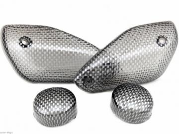 Blinkerglasset Vorne Carbon Yamaha Aerox MBK Nitro