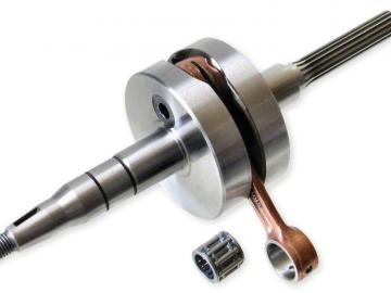 Kurbelwelle Malossi MHR 12mm Minarelli Liegend