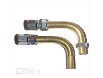 90° Bogen mit Einstellschraube für PHBG Vergaser