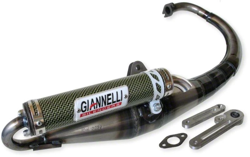 Auspuff Giannelli Reverse Minarelli stehend