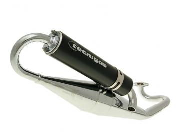 Auspuff Tecnigas Next R Chrom für Peugeot liegend