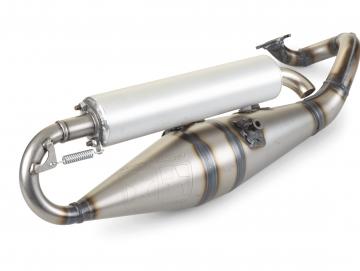 Auspuffanlage Stage6 Pro Replica MKII Minarelli liegend Alu