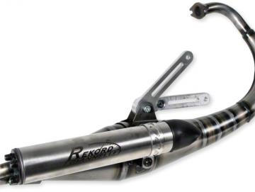 Auspuff Giannelli Rekord Minarelli stehend