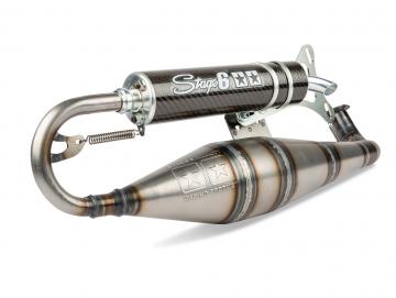 Auspuffanlage Stage6 R1400 MK2 Minarelli liegend