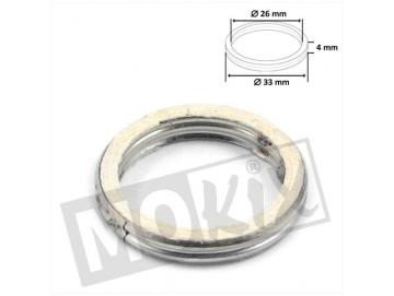 Auspuffdichtung 26x33x4mm Suzuki Kymco