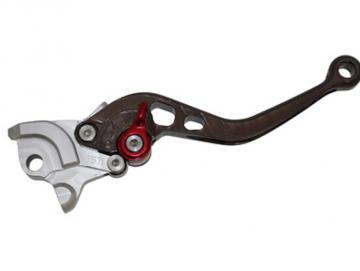 Bremshebel Racing Einstellbar Rechts Yamaha Aerox / MBK Nitro Grau Silber