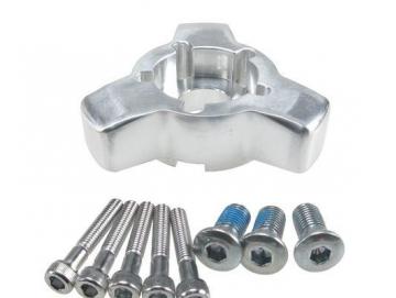 Doppel Bremsscheiben Adapter für Stage6 Felge MBK Nitro Yamaha Aerox