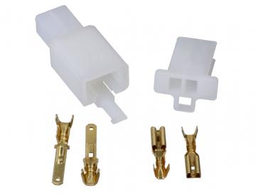 Elektrostecker 2 Pin 6-teilig