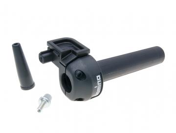 Kurzhubgasgriff Domino 3,6° 74mm Schwarz Universal