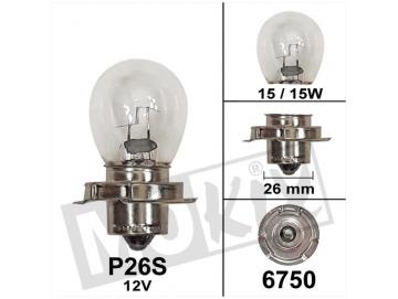 Lampe P26S 12V
