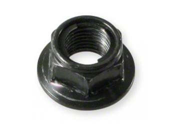 Mutter mit Bund M10x1,25mm Schwarz