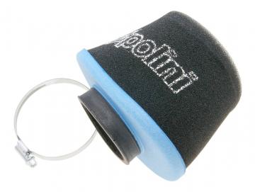 Rennluftfilter Polini Evo 60mm Gerade Schwarz