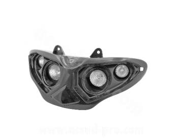 Scheinwerfer Schwarz Gilera Runner