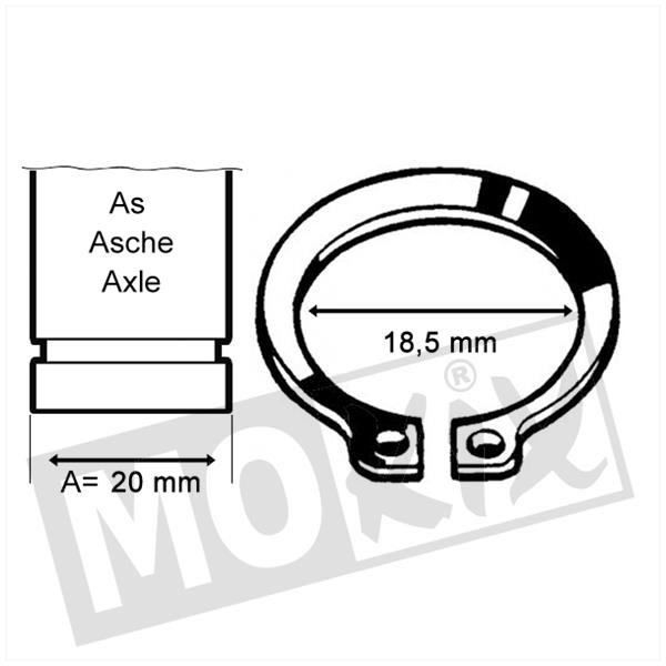 Seegerring 20mm