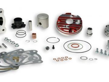 Zylinderkit Malossi Testa Rossa Flange Mount 70ccm für Piaggio LC