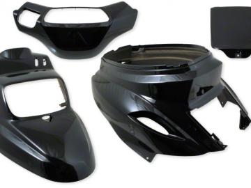 Verkleidungskit 4-teilig SP Schwarz für MBK Booster Yamaha Bw´s